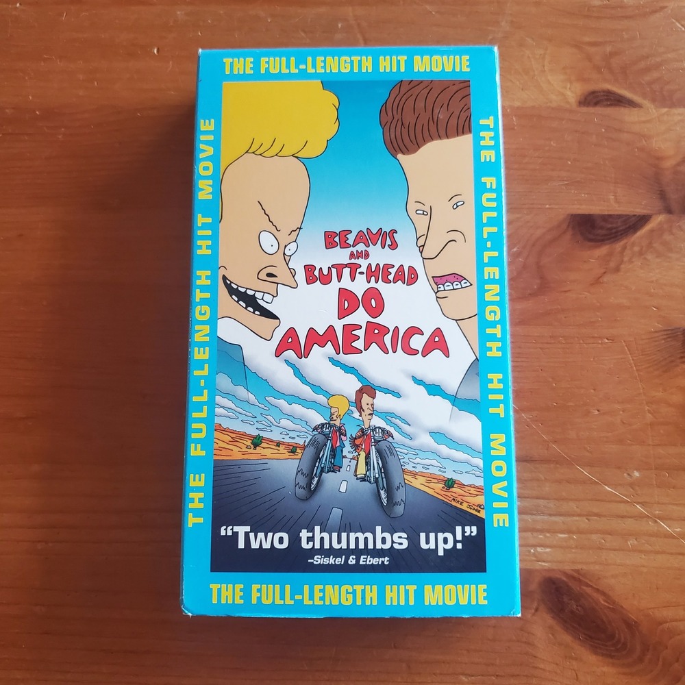 Beavis and Butt-Head Do America (VHS, 1997)